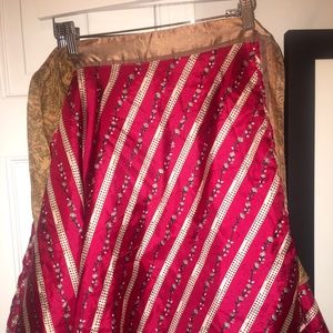 Reversible Wrap Skirt